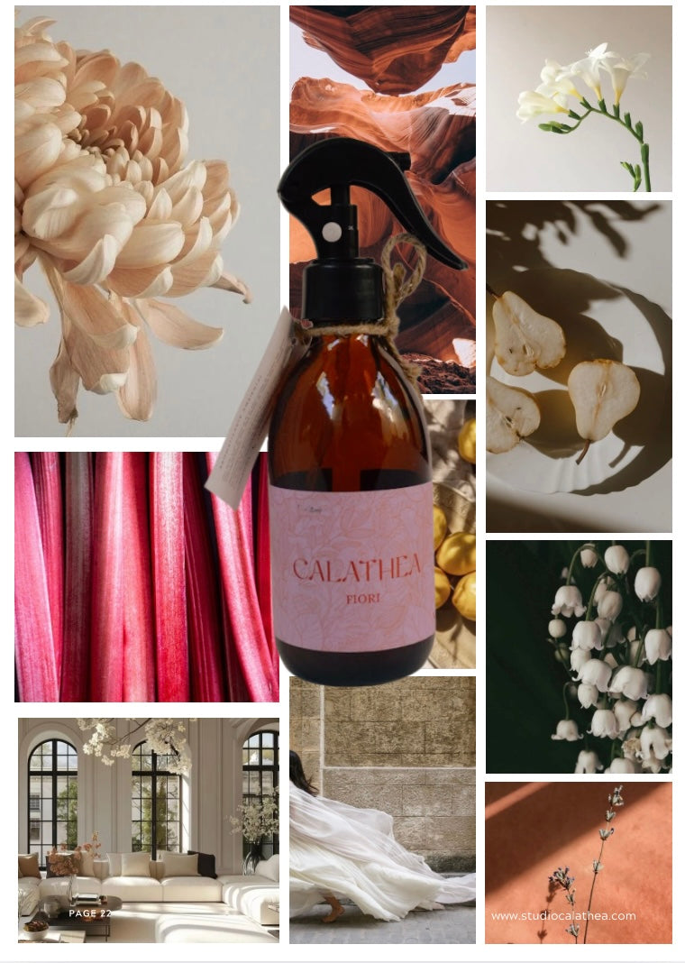 Aromatizante 250ml de vidrio. Fiori : Floral amaderado