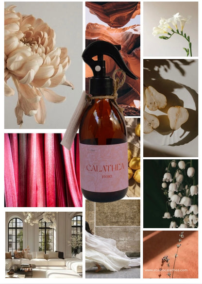 Aromatizante 250ml de vidrio. Fiori : Floral amaderado