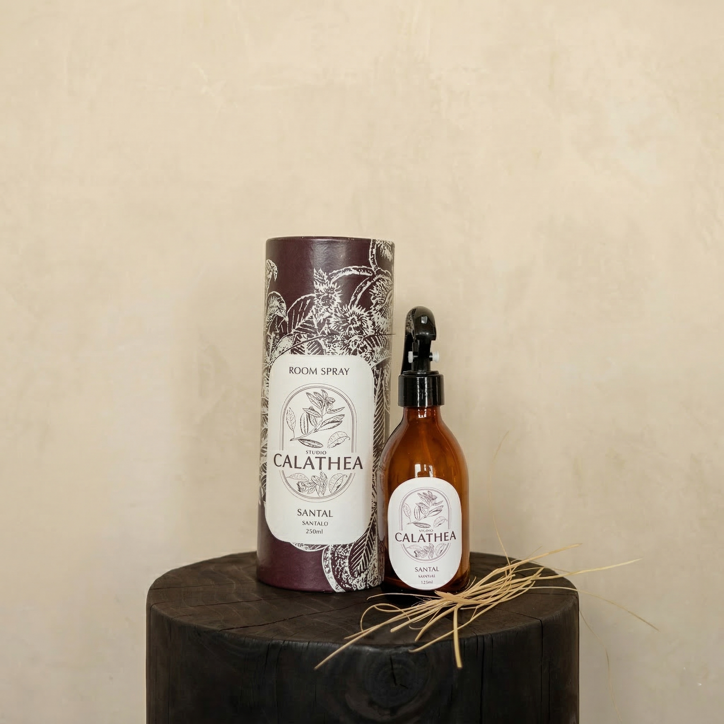 Aromatizante 250 ml de vidrio. Santal: Sándalo.